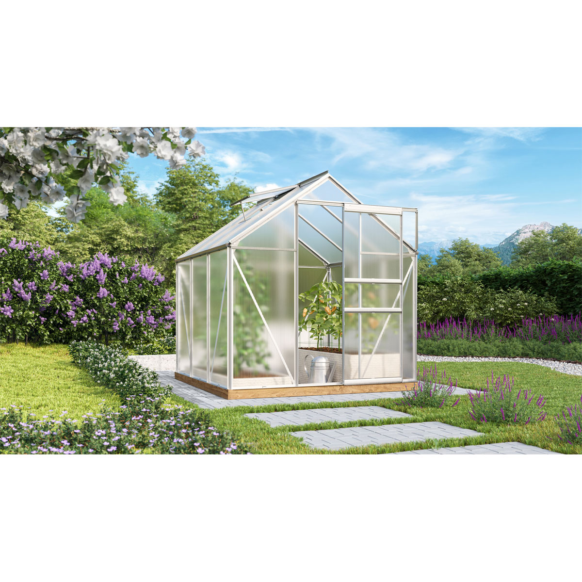 Wingart Gewächshaus Linda 3800 HKP 4 mm Bild 2