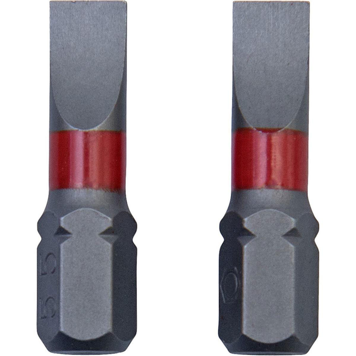 Krone Bit Schlitz 0,8 x 5,5/1 x 5,5 mm 2 Stück Bild 2