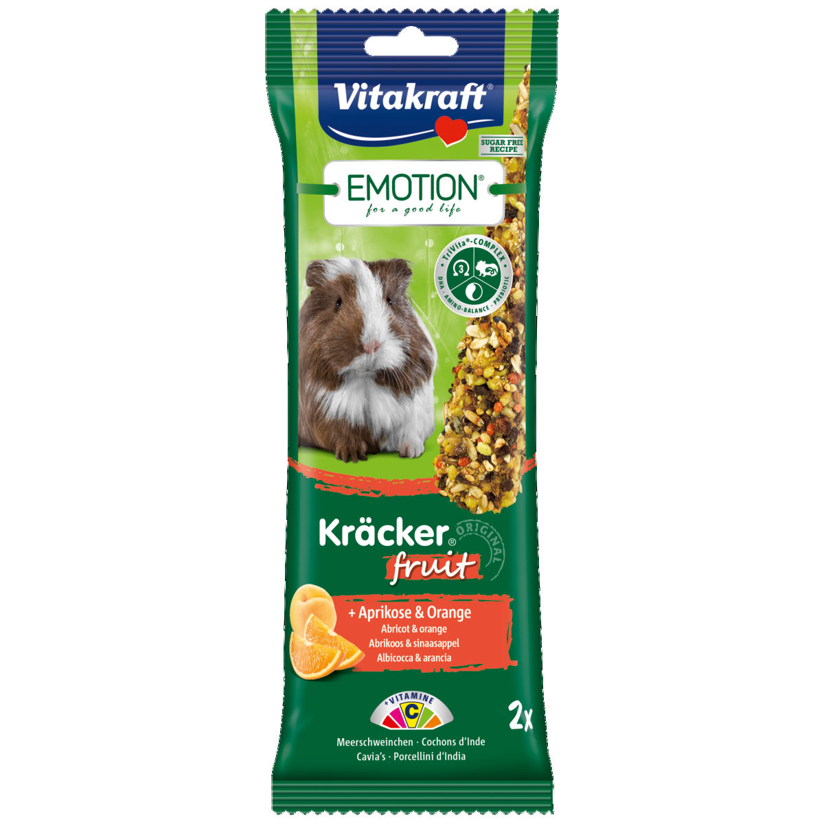 Vitakraft  Emotion Kräcker Fruit 2 Stück