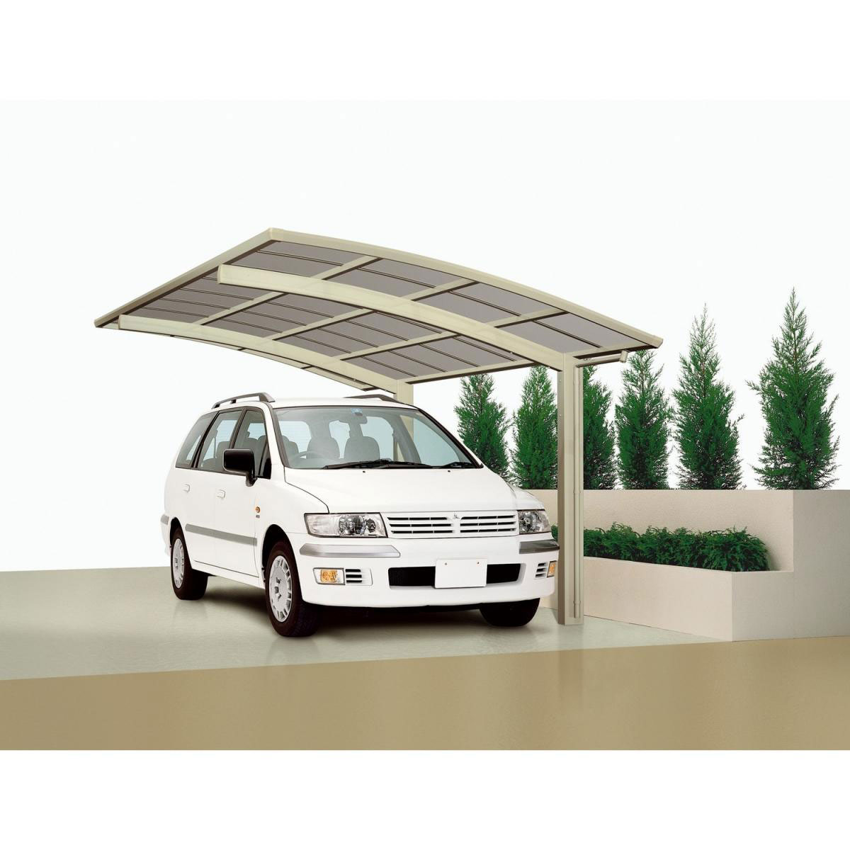 Ximax Carport Alu Portoforte 60 Edelstahl-LookSB