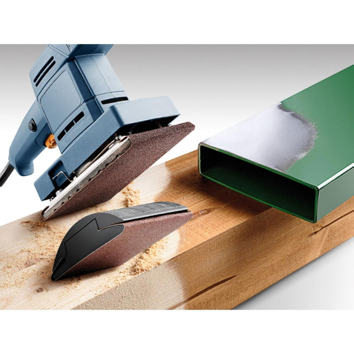 kwb  Schleifmittel-Rollen Holz und Metall 5 m x 93 mm K80 Bild 3