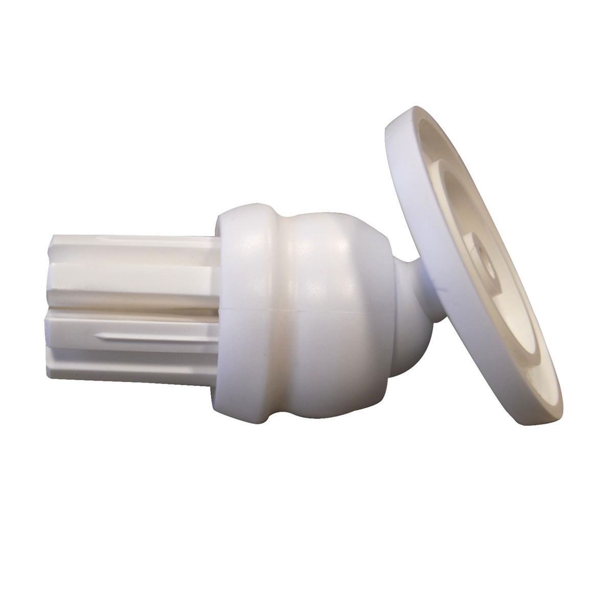 Valblue  Schrägwandadapter für 25 mm Duschgestänge Vario weiß