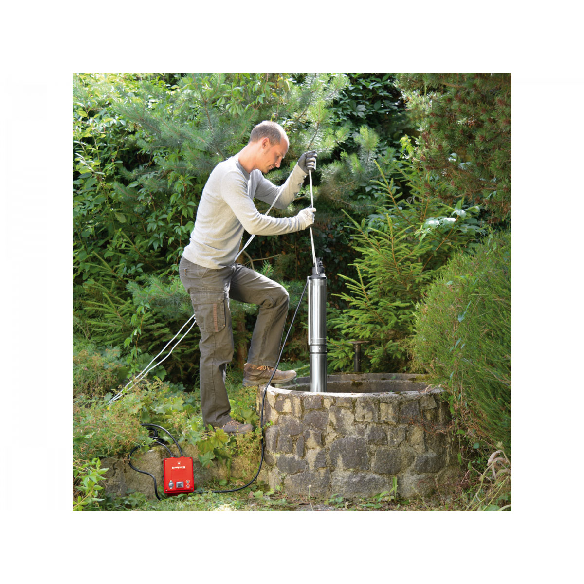 Einhell Tiefbrunnenpumpe GC-DW 1300 N Bild 5