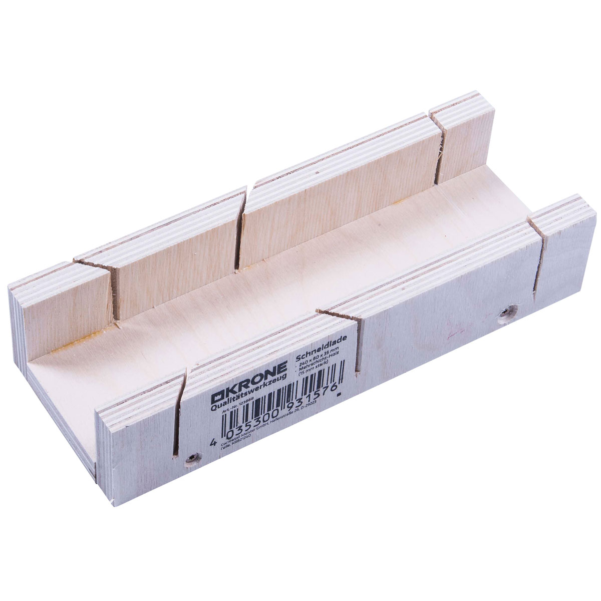 Krone  Schneidlade 240 x 60 x 35 mm