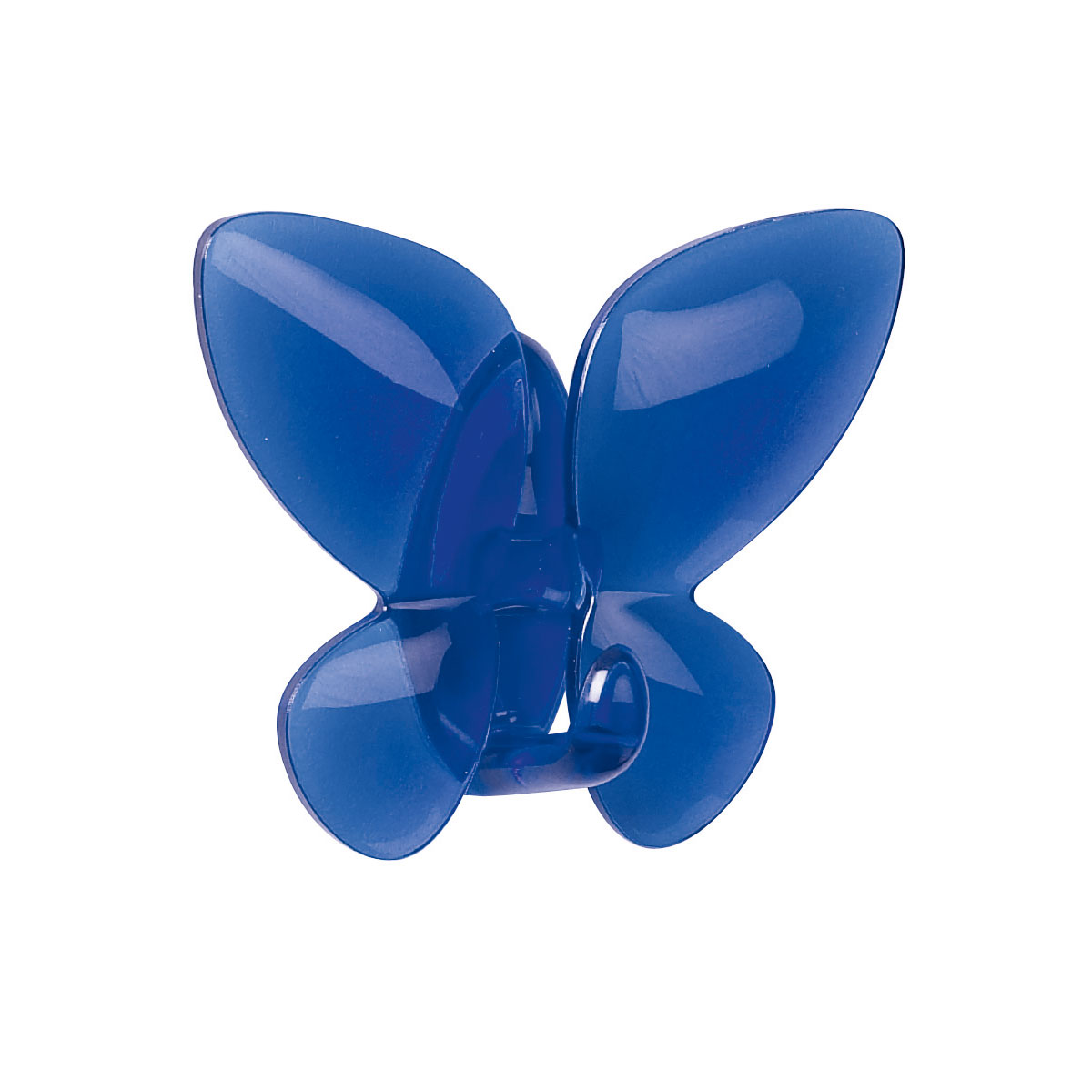 spirella  Badezimmerhaken Mariposa aus Acryl blau