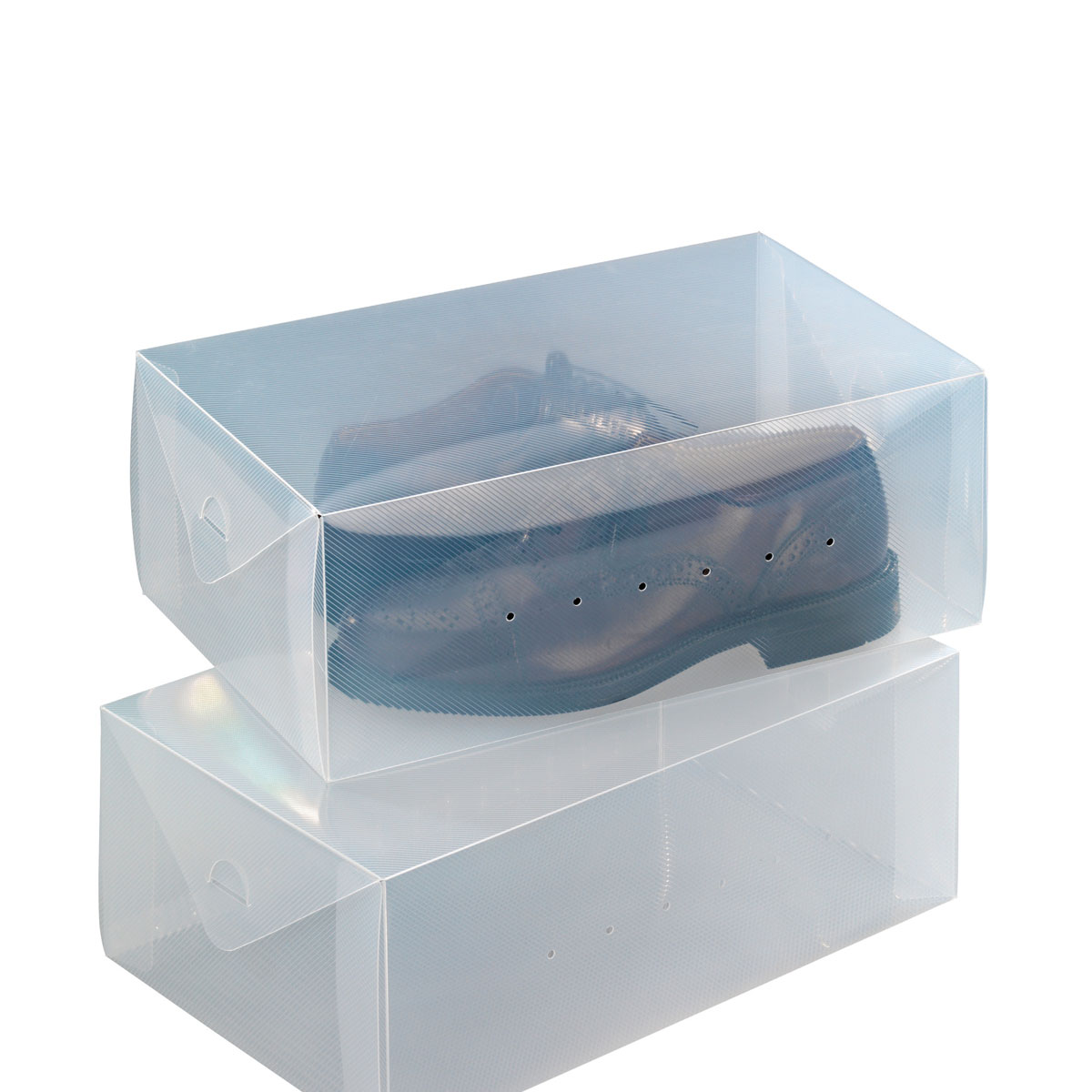 Wenko Aufbewahrungsbox transparent 2er Set