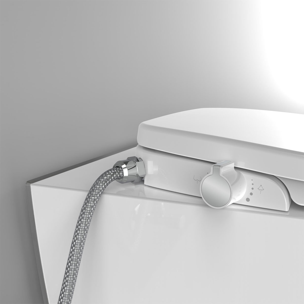 Schütte Dusch WC-Aufsatz mit Absenkautomatik und Schnellverschluss Bild 8