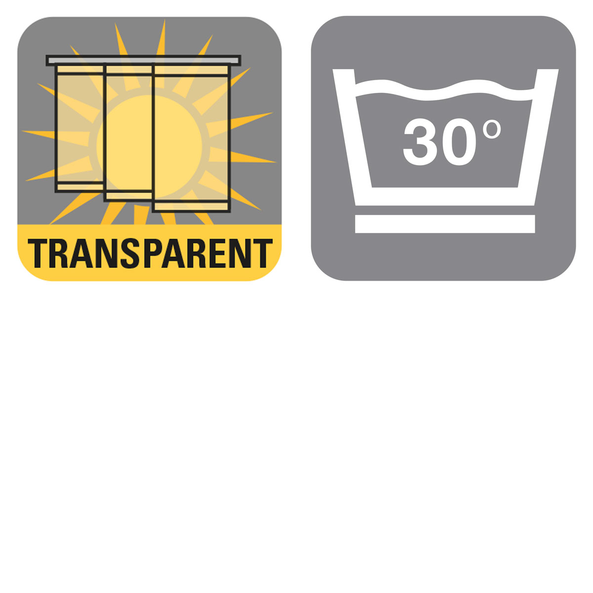 Gardinia Flächenvorhang Fadenstore 60 x 245 cm weiß Bild 6