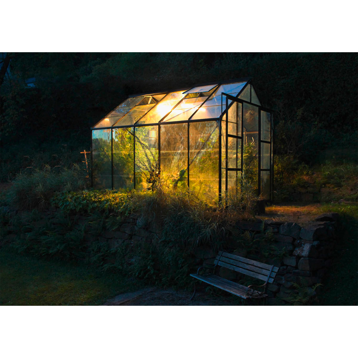 Vitavia Gewächshaus Uranus 8300 8,3m² schwarz Bild 3