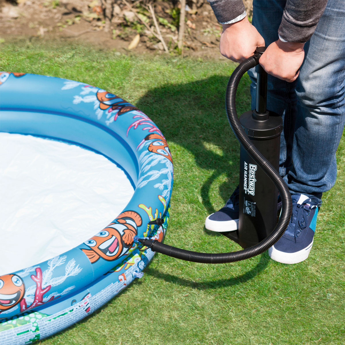 Doppelhubpumpe mit 3 Adaptern Bild 3