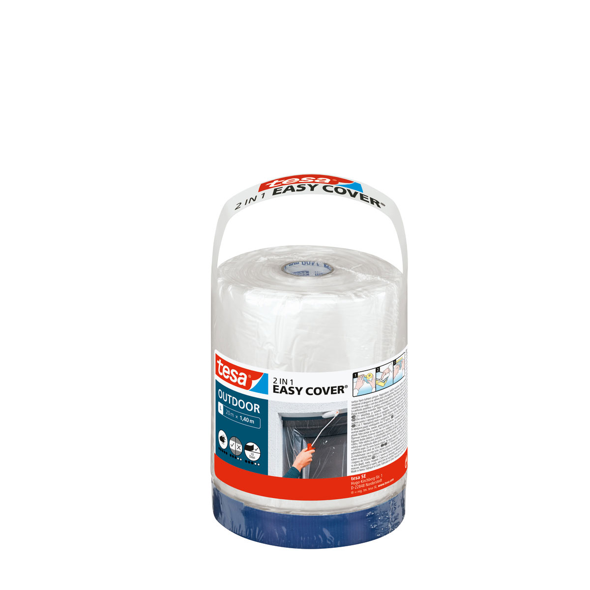 Tesa  Malerband Easy Cover Outdoor Refill 20m x 1,4cm