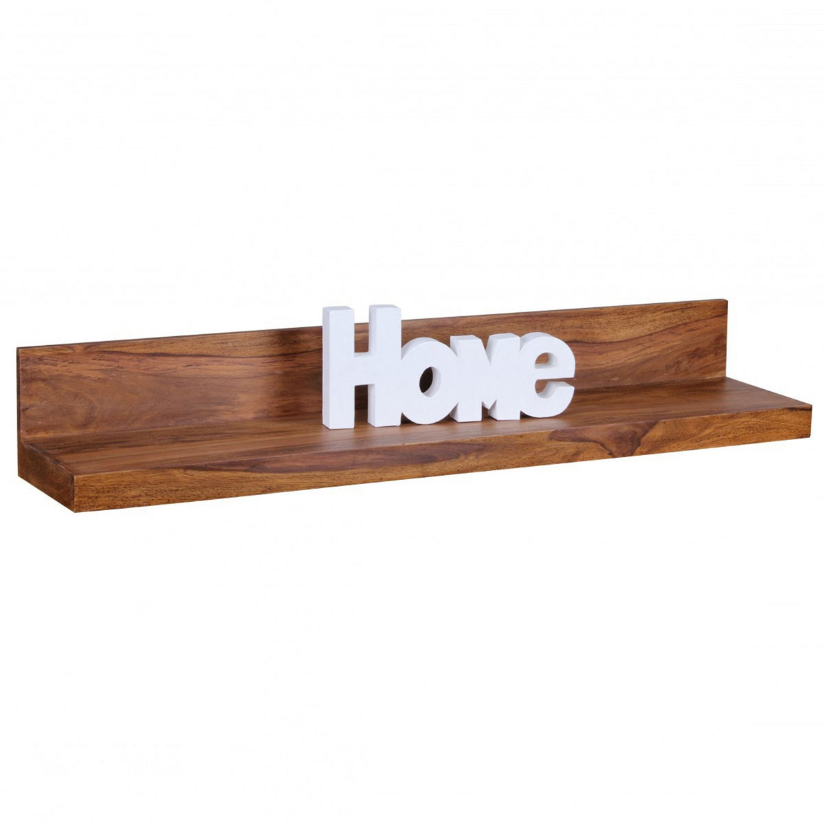 Wohnling Wandregal „Sheesham“, 110 cm