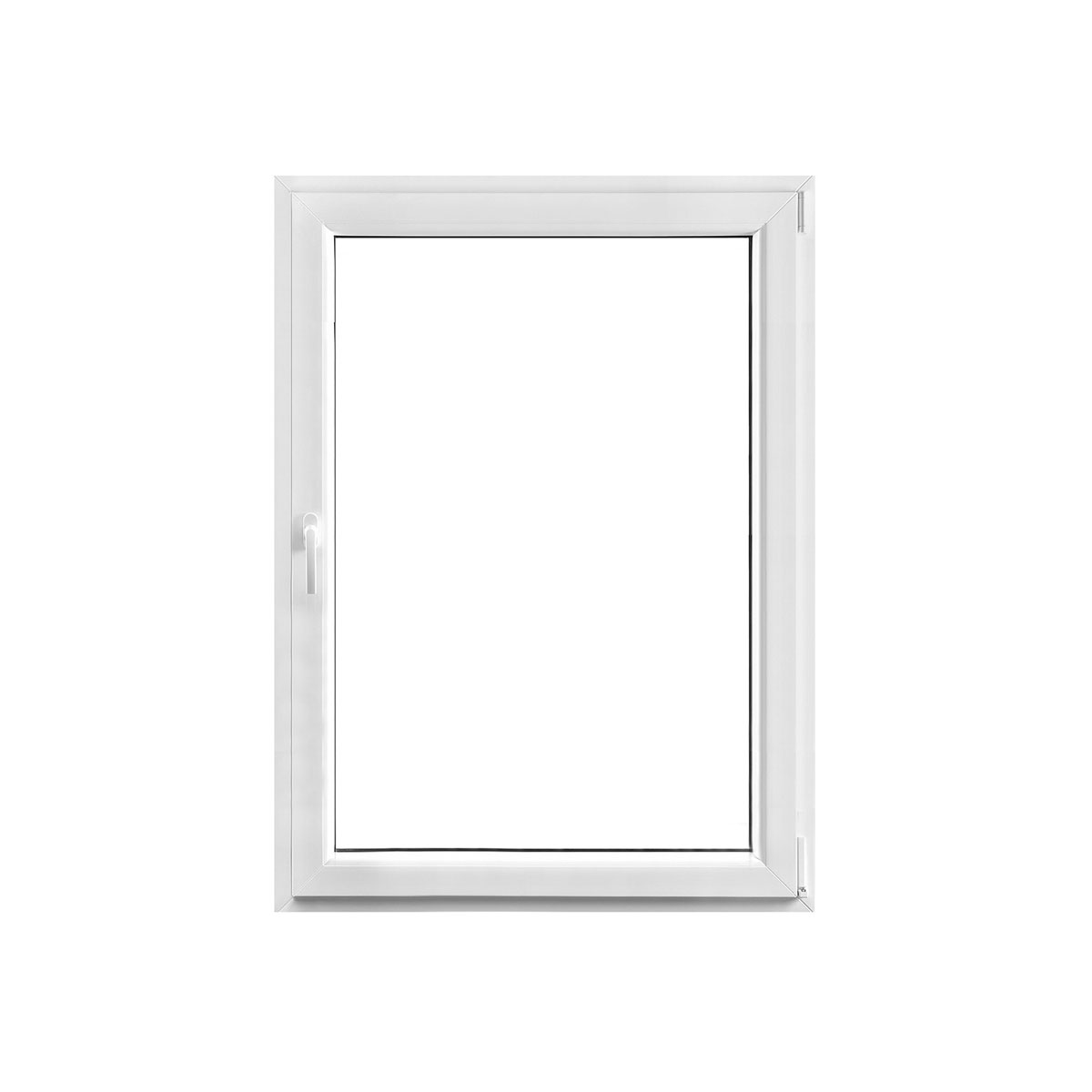 Wärmeschutzfenster Q 71 Premium Serie 3-fach Verglasung weiß 100 x 100 cm Bild 1