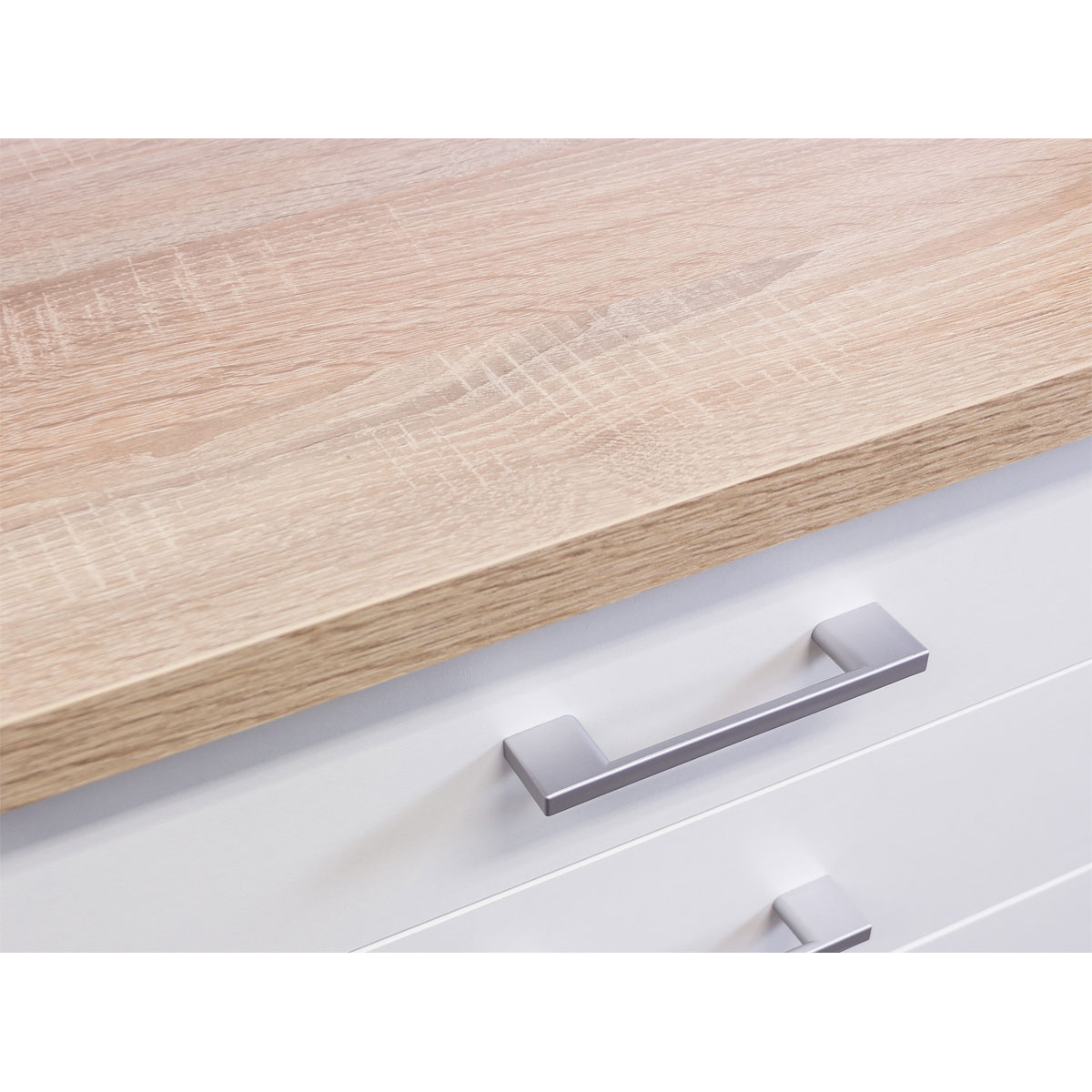 Flex-Well Arbeitsplatte „Samoa“, 210x60x2,8 cm, Sonoma Eicheoptik