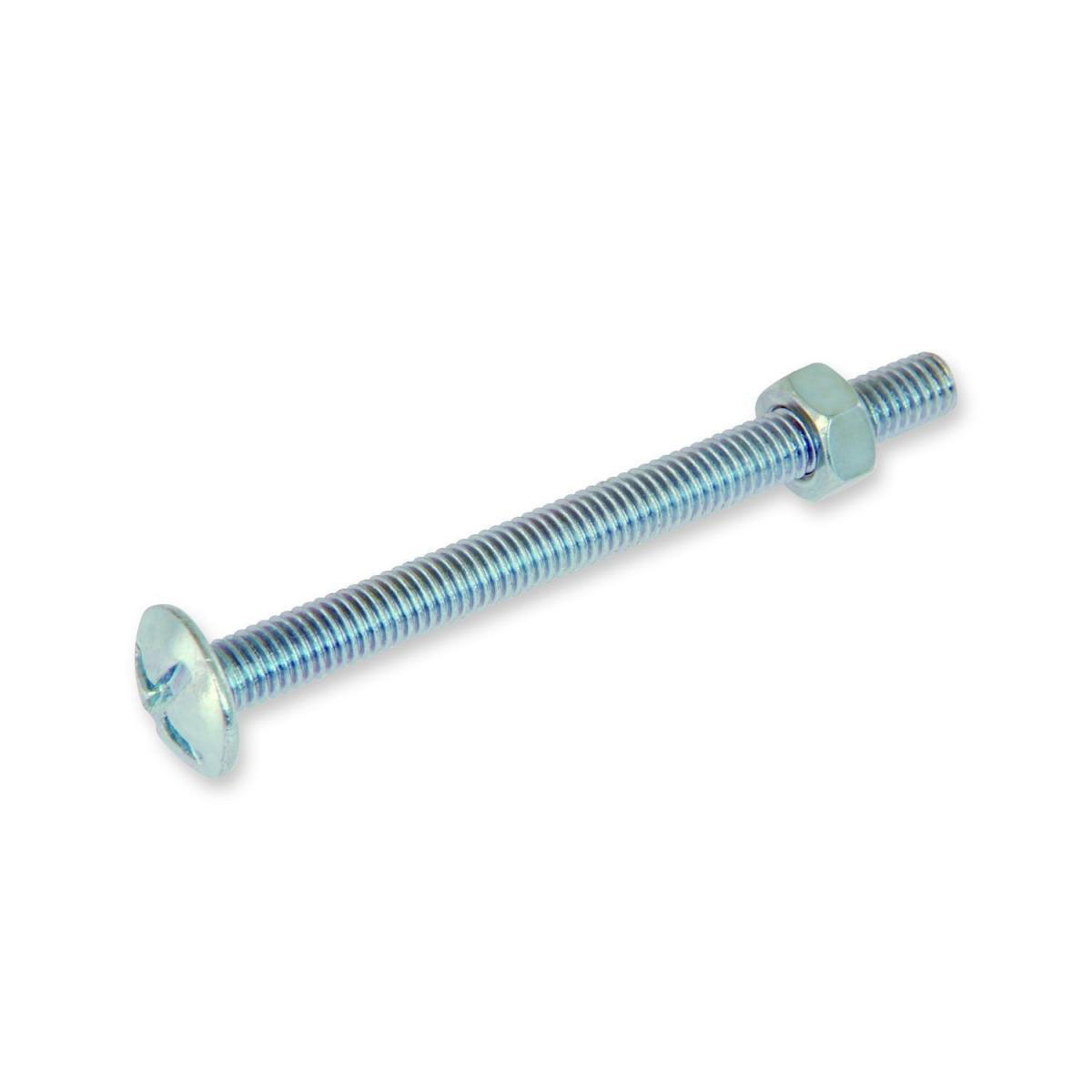 Suki Flachrundschraube Senkkopf Kreuzschlitz M6 x 30 mm 15 Stück