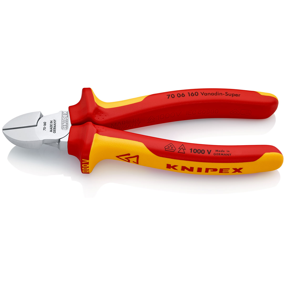 Knipex Seitenschneider VDE 16 cm