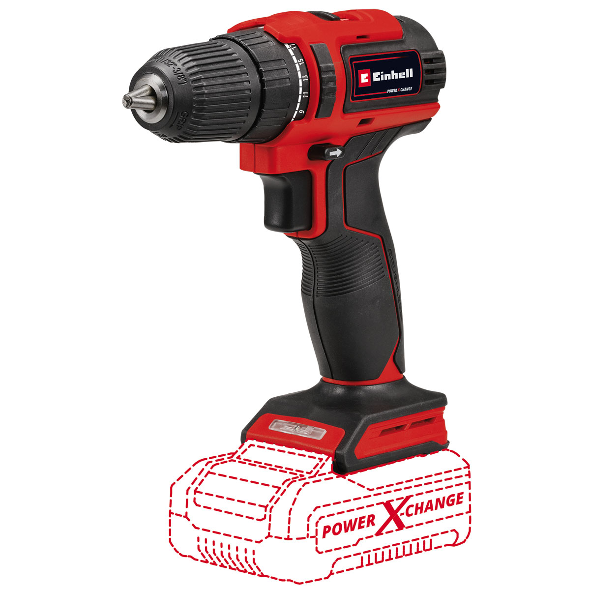 Einhell Akku-Bohrschrauber TE-CD 18/40 Li BL-Solo Bild 1