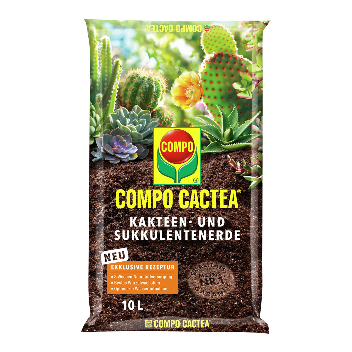 Compo CACTEA Kakteen- und Sukkulentenerde 10 L