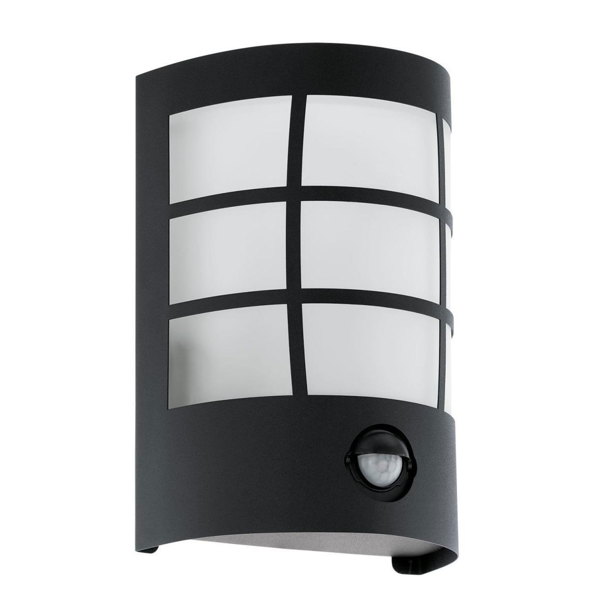 Eglo LED-Außenwandleuchte Cerno 1 mit Sensor schwarz