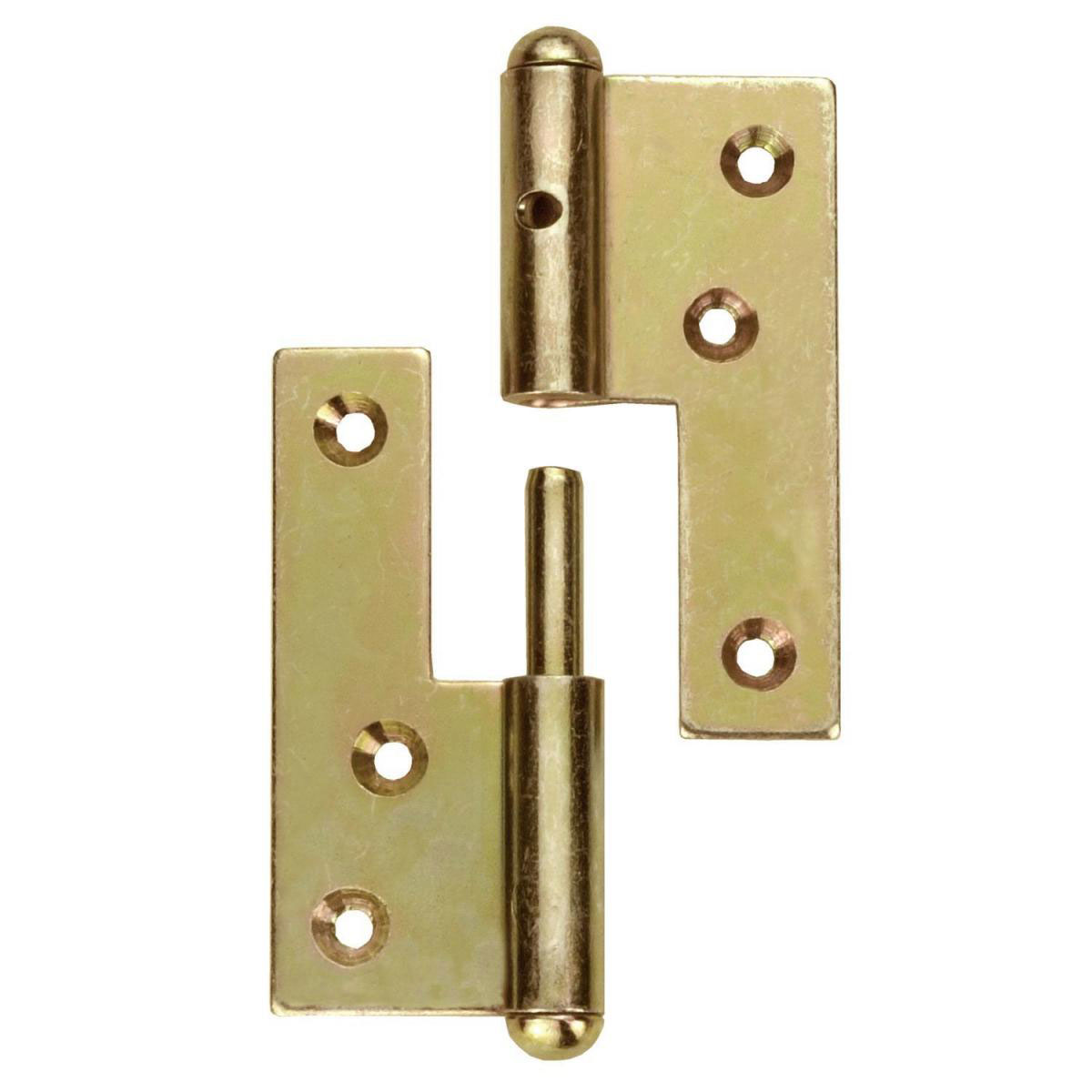 Connex Tuerbaender gelb verz rechts 100 mm