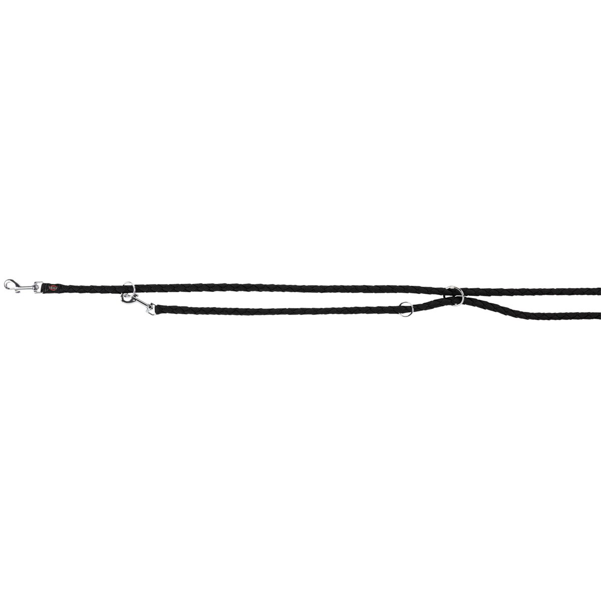 Trixie  Cavo V-Leine schwarz S-M 2m/12 mm