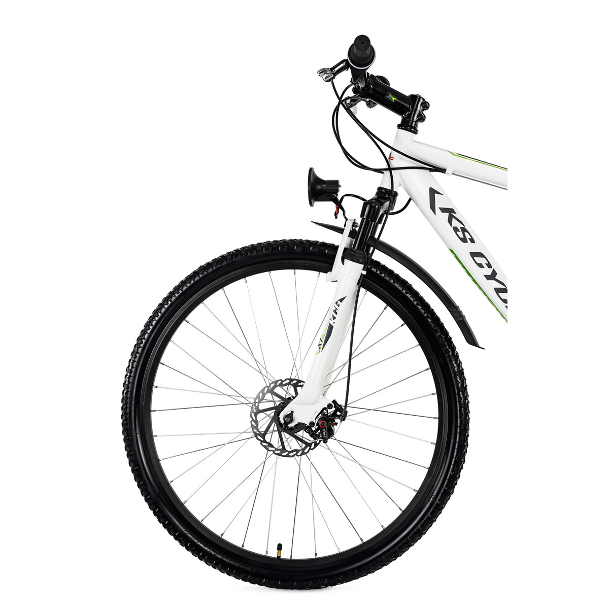 KS Cycling All Terrain Bike Heist Hardtail 51 cm wei gr n wei