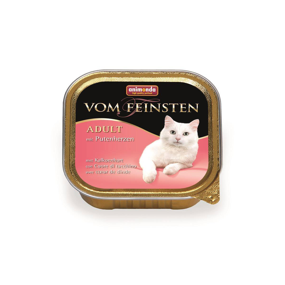 animonda Vom Feinsten  Cat Adult mit Putenherzen 100g Bild 2