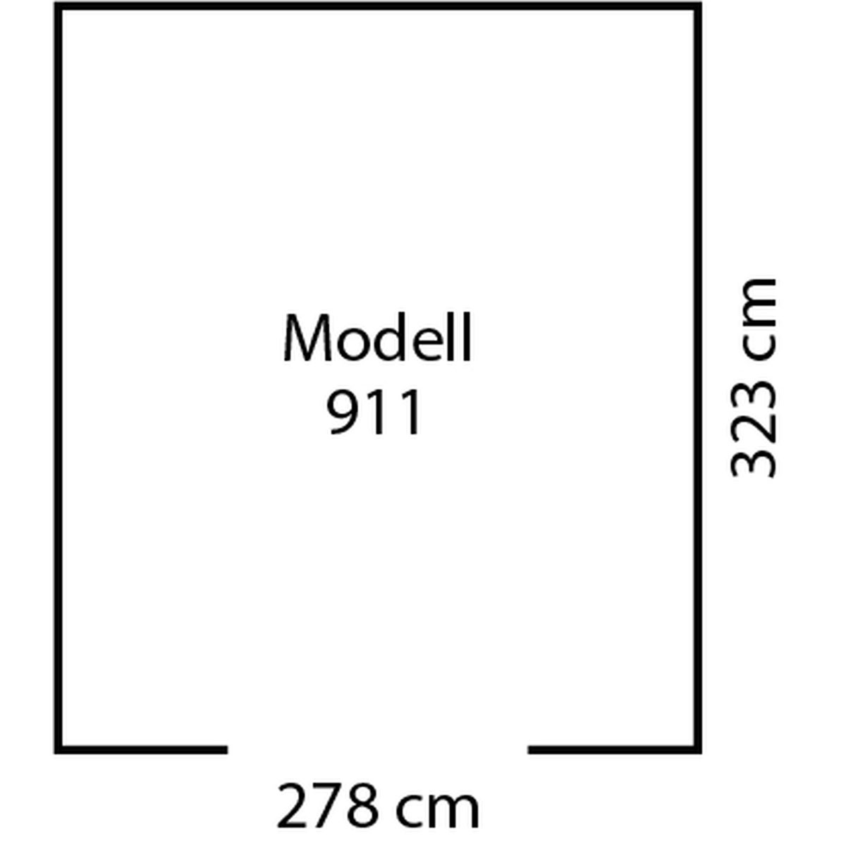 Pergart Gerätehaus Frankfurt II 8,2m² holzoptik Bild 11