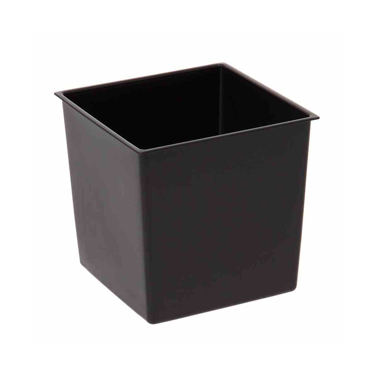 Siena Garden Pflanzgefäß Marle 25 x 25 x 26 cm graphit Rattanoptik Bild 2