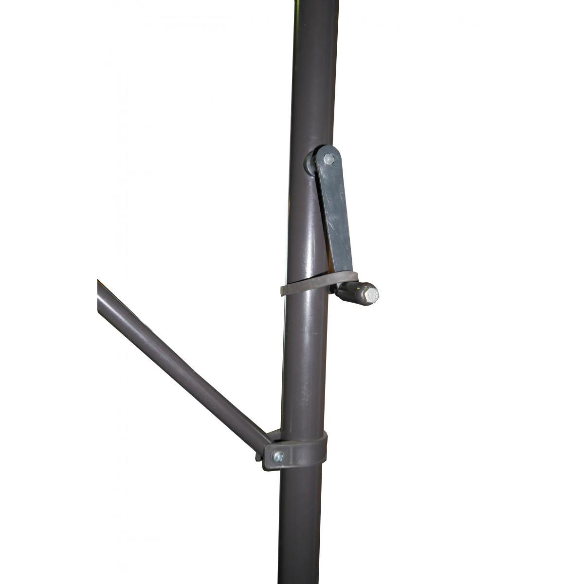 Angerer Freizeitmöbel GmbH Klemmmarkise grau gestreift, 200 cm Bild 3