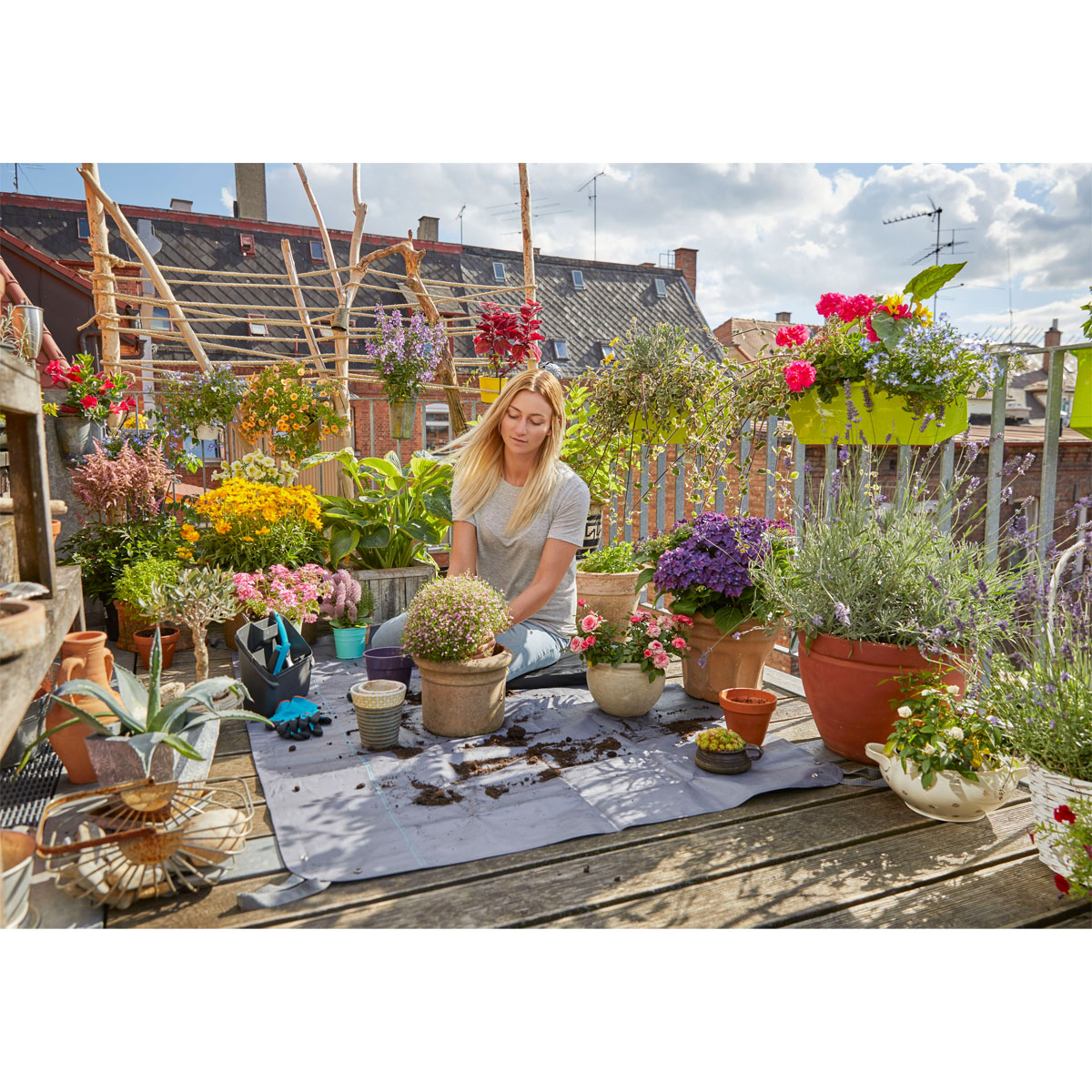 Gardena  Pflanzmatte City Gardening Größe L Bild 3