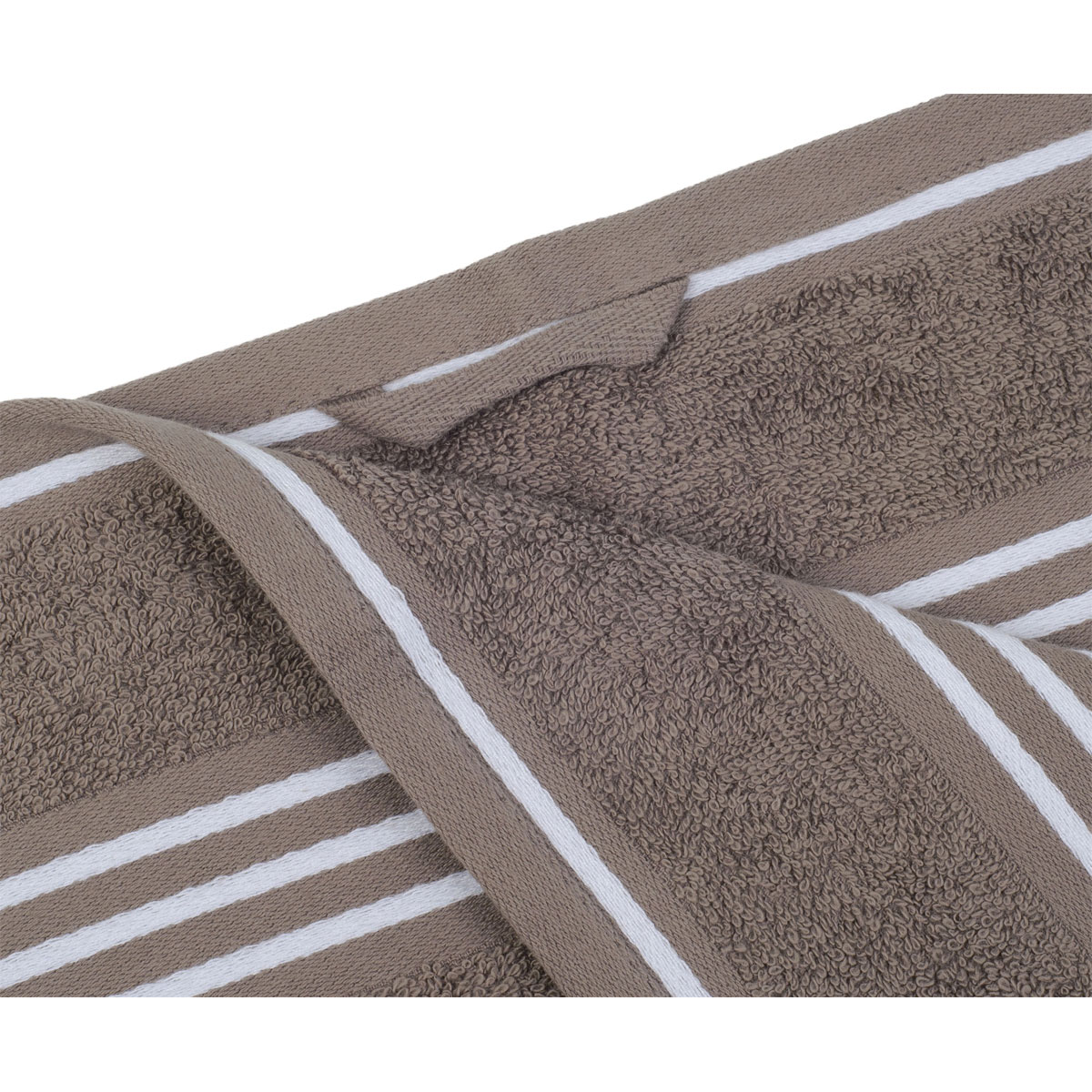 Gözze Frottier-Gästetuch Rio 30 x 50 cm taupe vollfarbig Bild 4