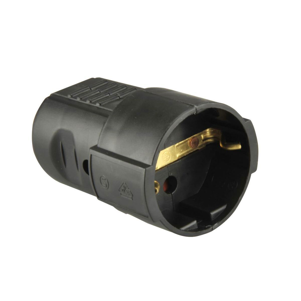 Schutzkontakt-Kupplung mit Knickschutz