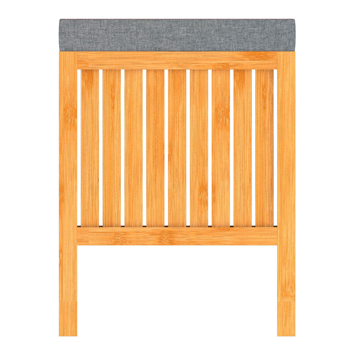 Schütte Bambus Wäschekorb mit Sitzkissen Bild 2