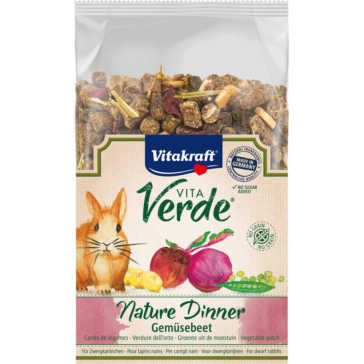 Vitakraft  Verde NatureDinner Gemüse 600g ZK Bild 2