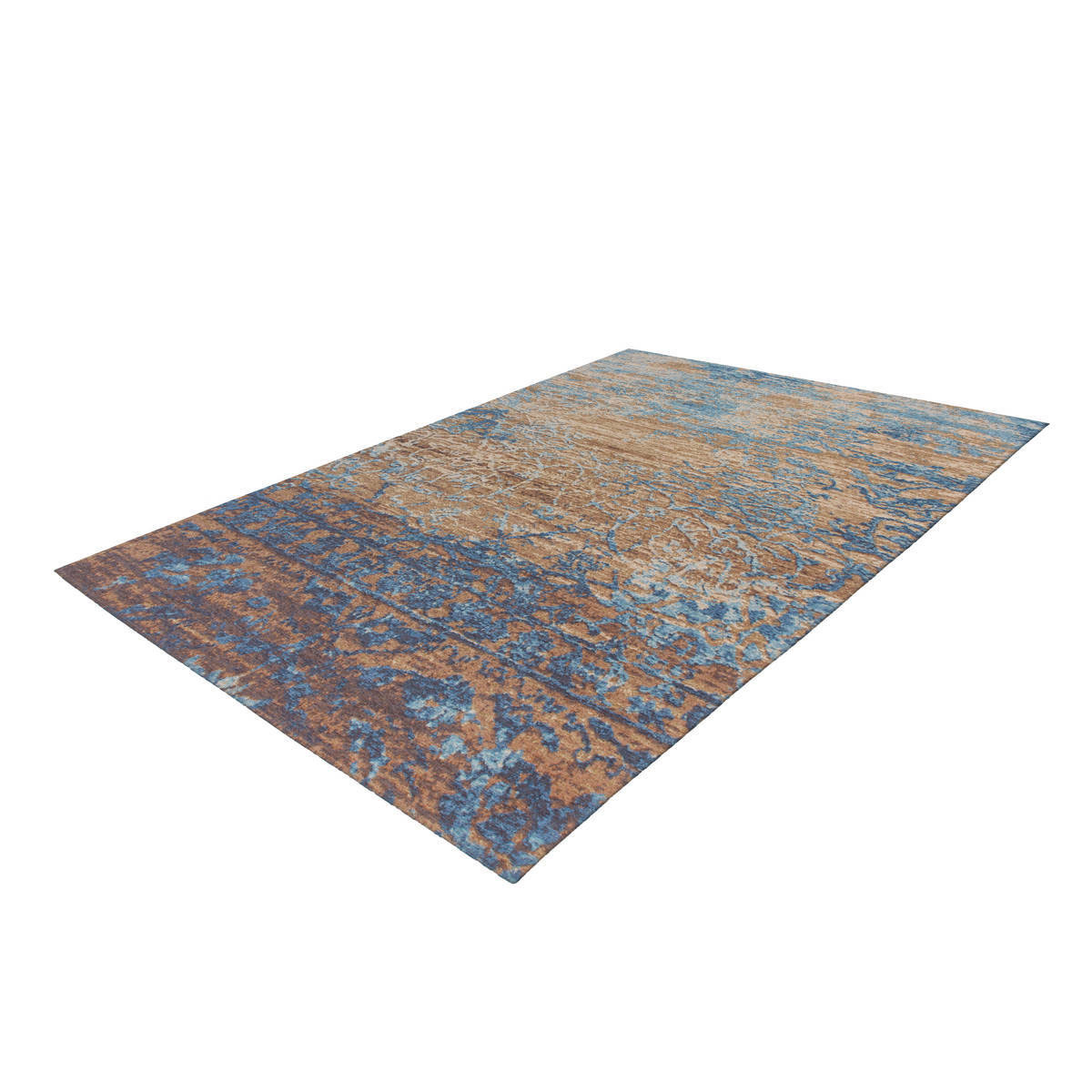 Jacquard-Teppich Blaze 600 blau/beige Bild 4