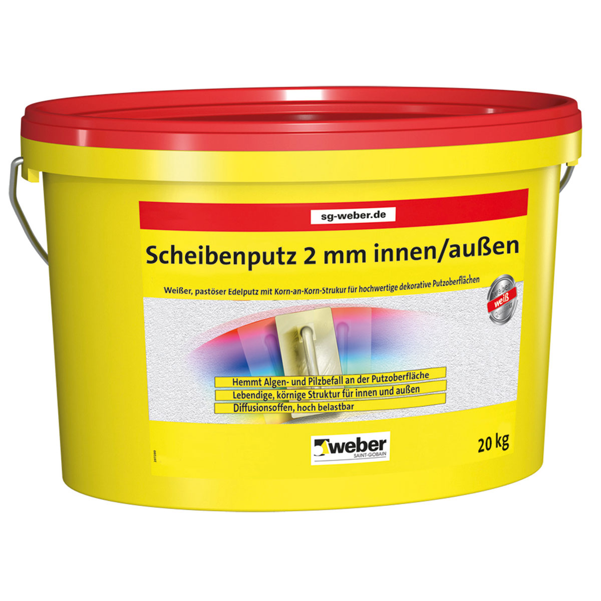 Scheibenputz 2 mm 20 kg