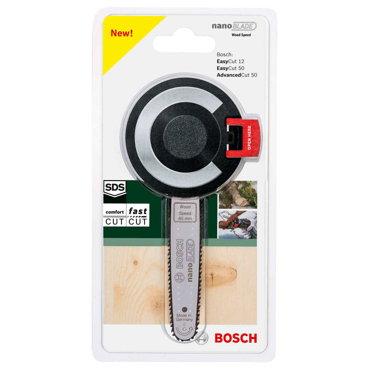 Bosch  Sägeblatt Nano Blade Speed 65 mm Holz Bild 2