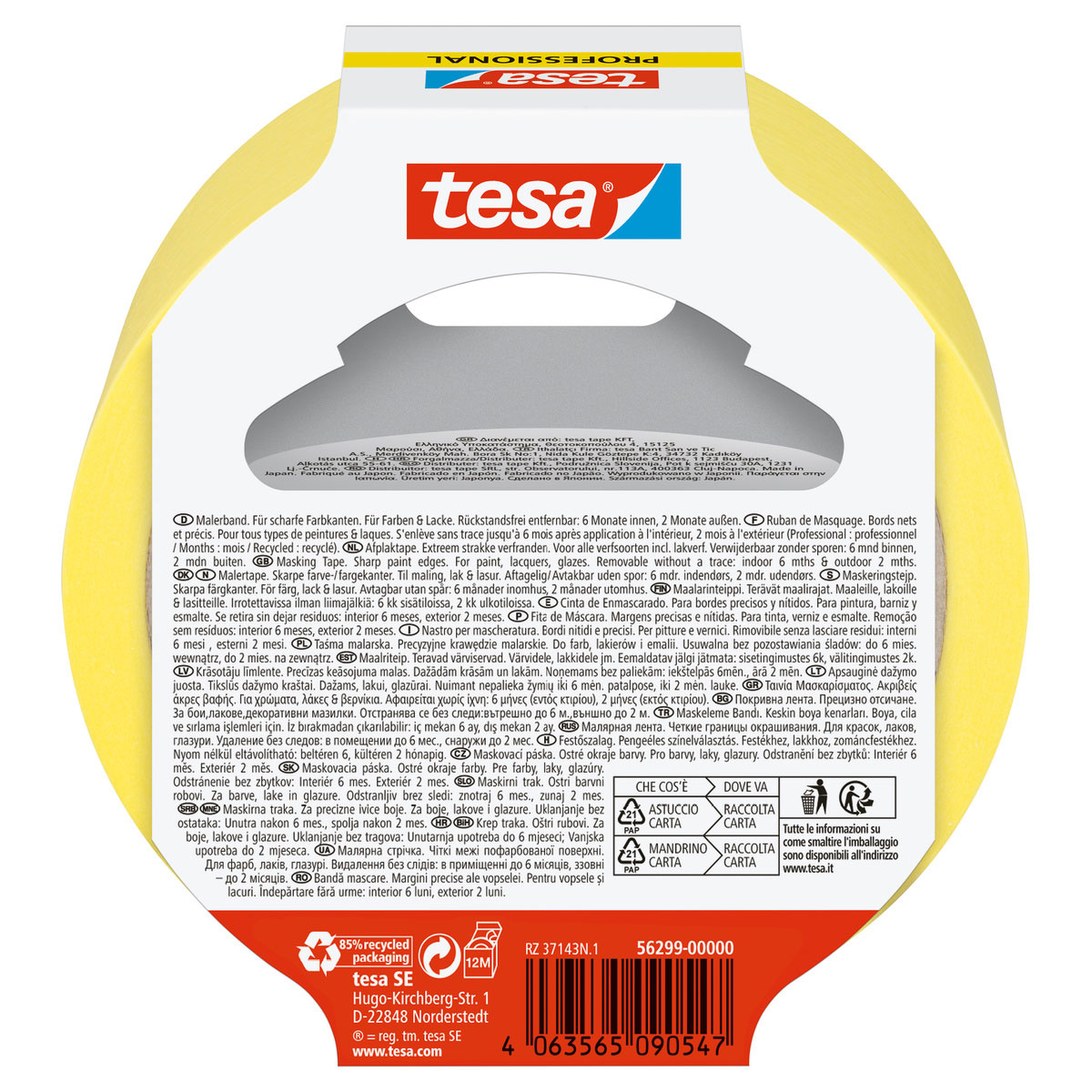 Tesa  Malerband Professional 50m x 30mm Bild 4