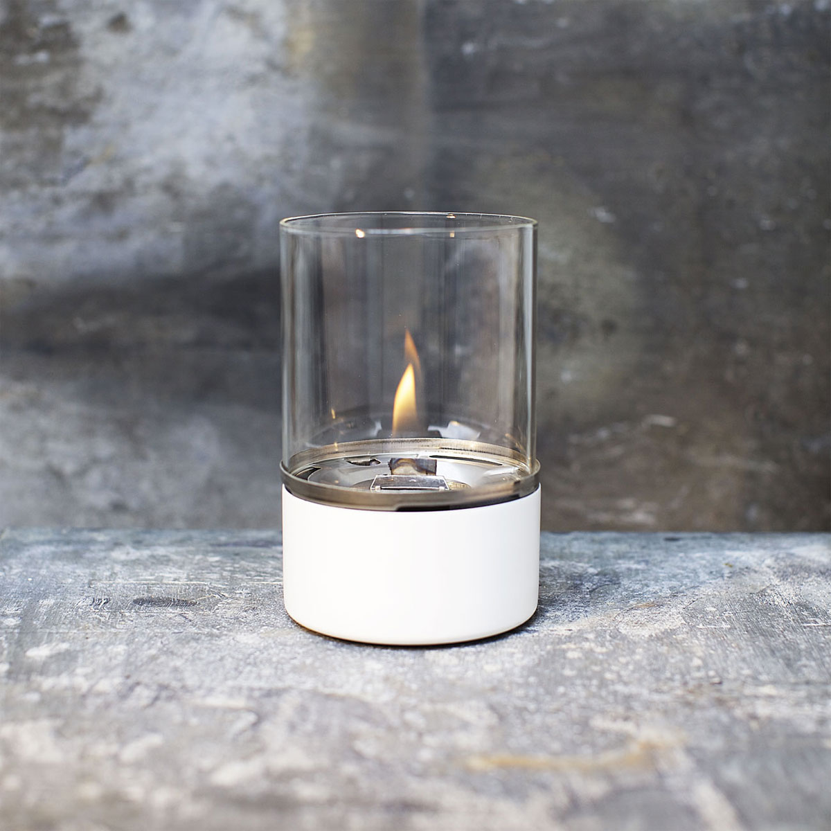 Tenderflame Tischfeuer Turm weiß Bild 3