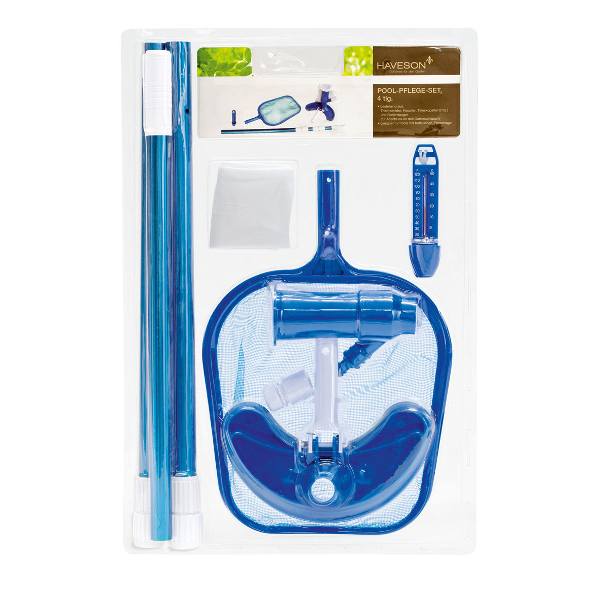 Haveson Pool-Pflege-Set 4 teilig  Bild 2