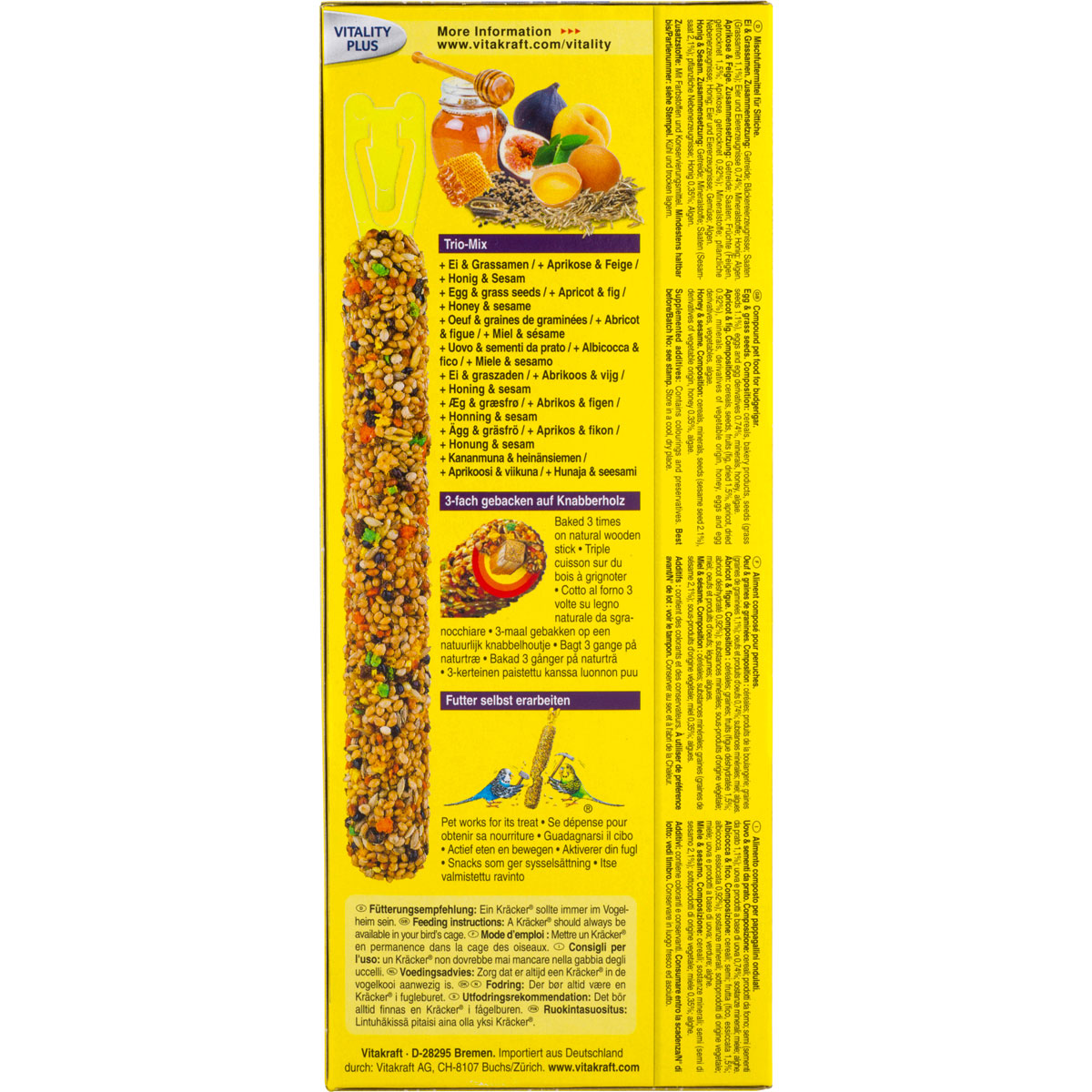 Kräcker für Wellensittiche 3er Bild 2