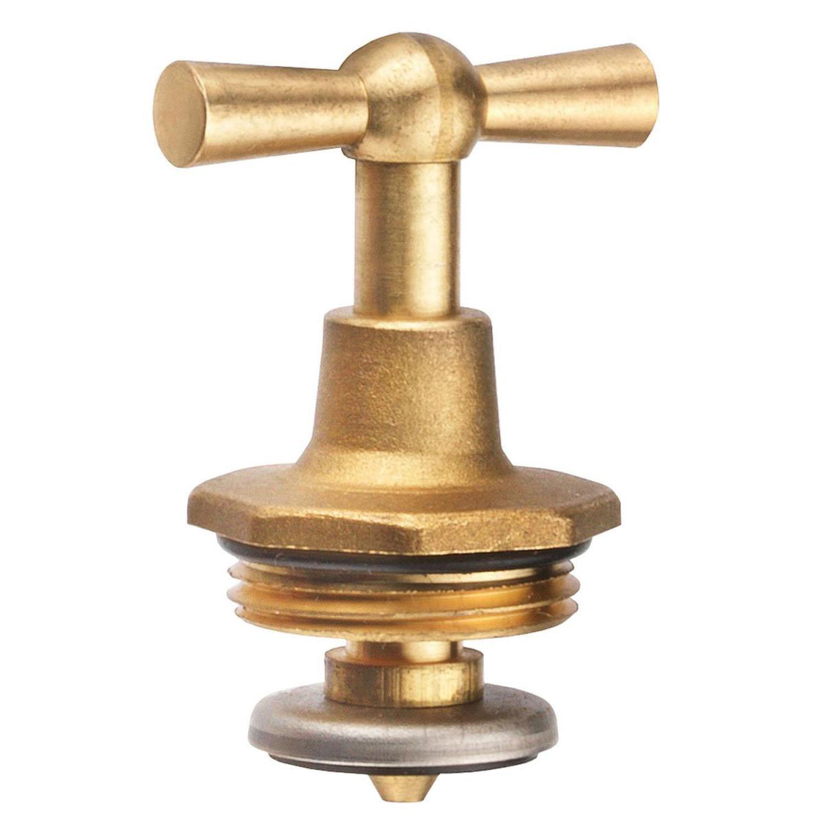 Ventiloberteil mit Knebel 3/4" Messing