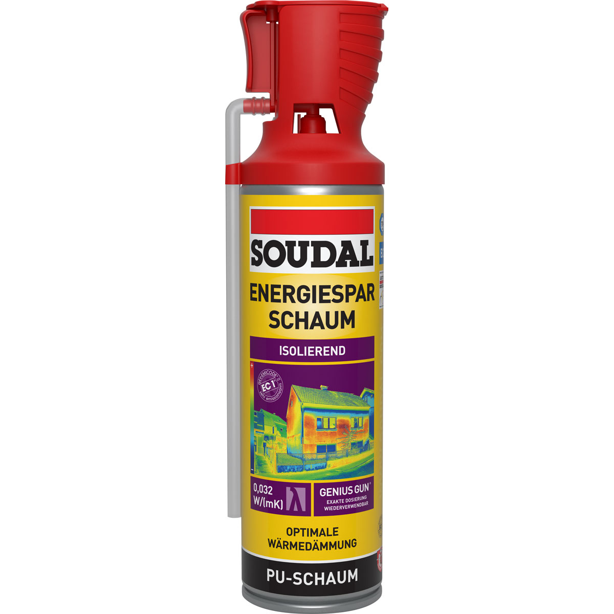 Soudal Energiesparschaum champagner sehr emissionsarm EC1+