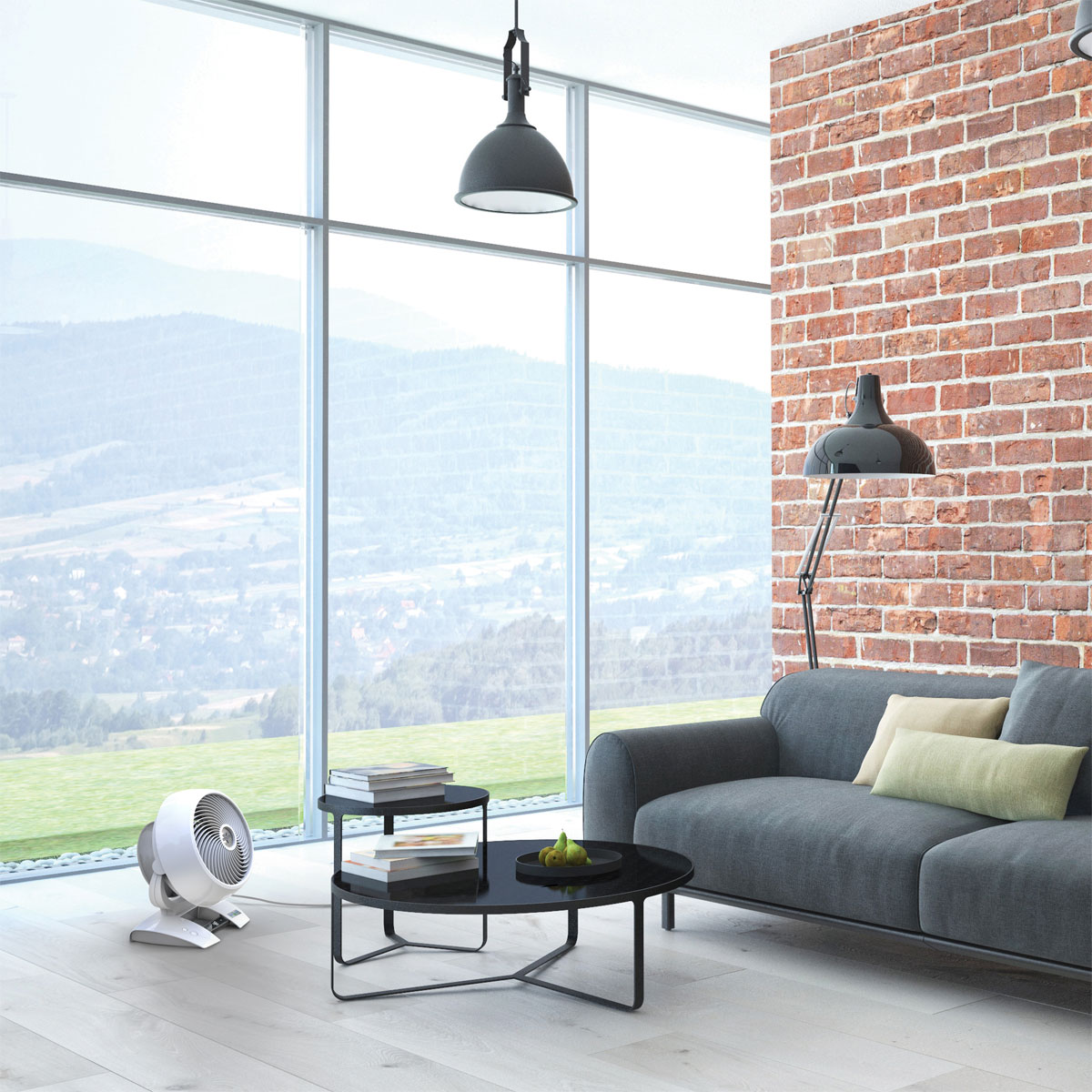 Vornado Bodenventilator 6303 DC mit Energy Smart weiß Bild 5