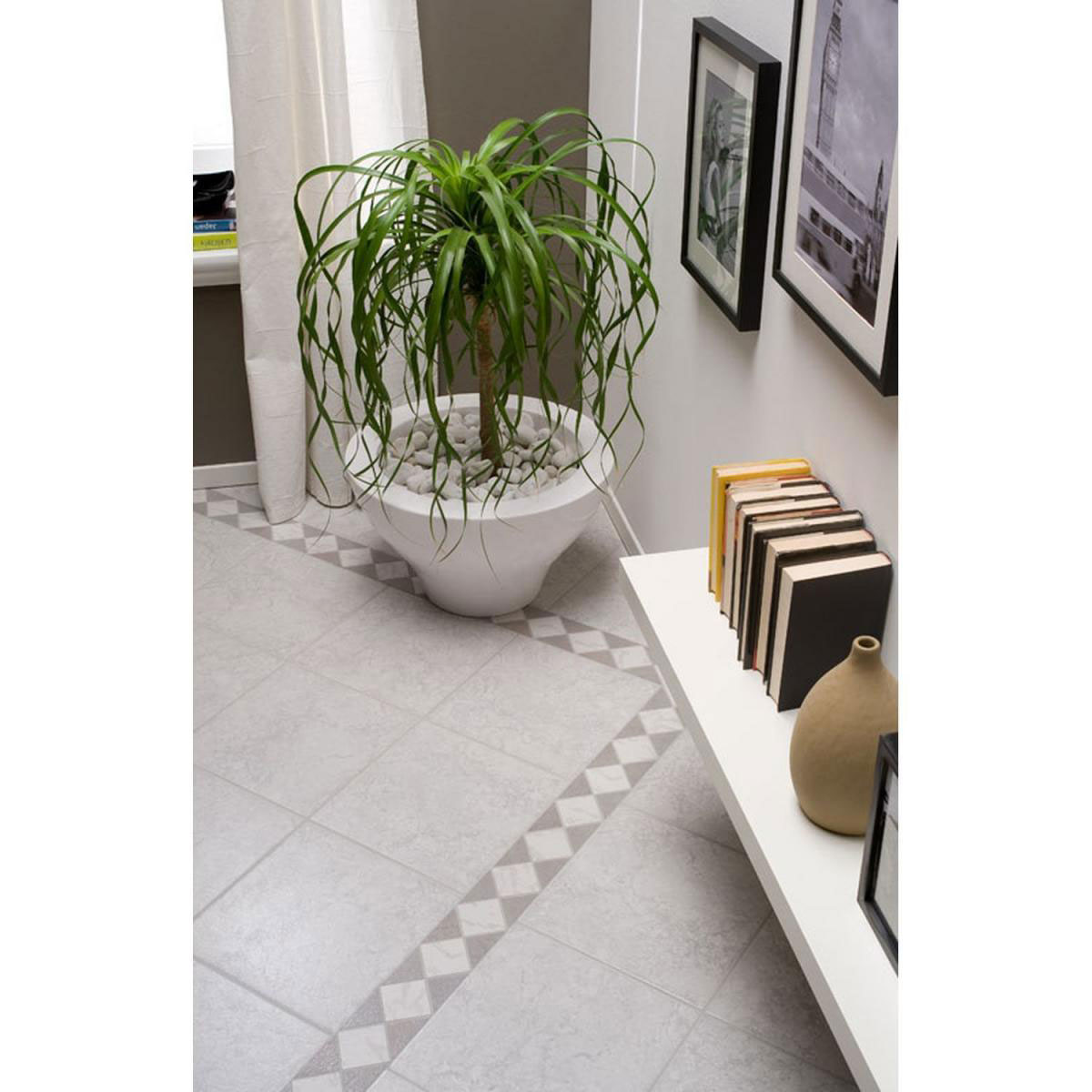 Bodenfliese Stella grau 34 x 34 cm Bild 2