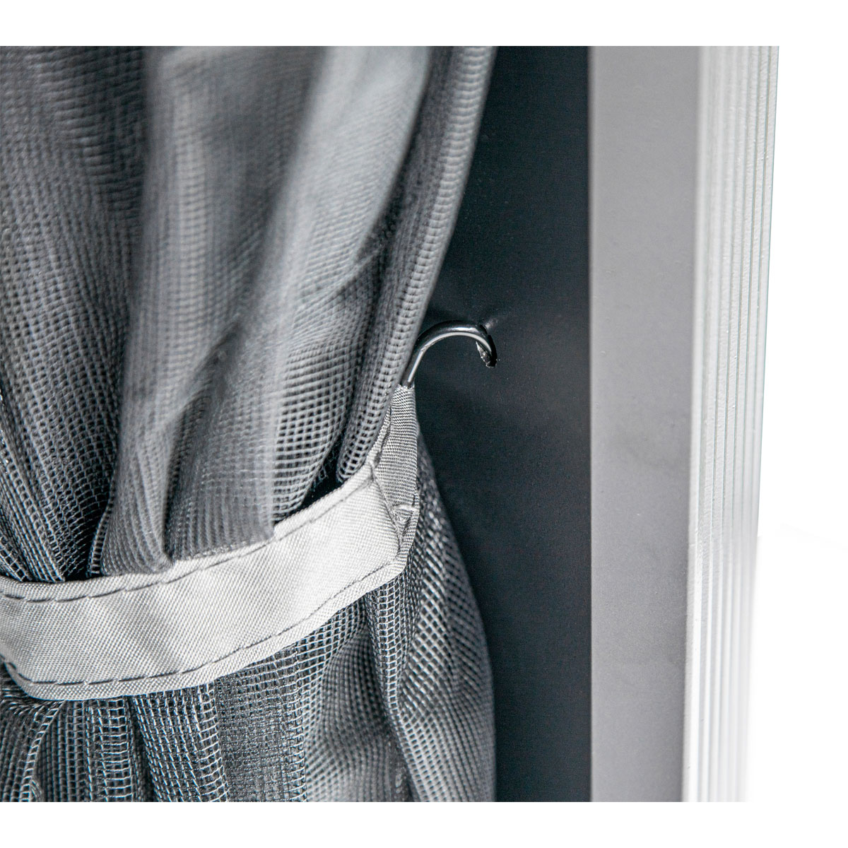 Sojag Pavillon Verona 1010 inkl. Moskitonetz 298,3x298,3x261cm Anthrazit Bild 7