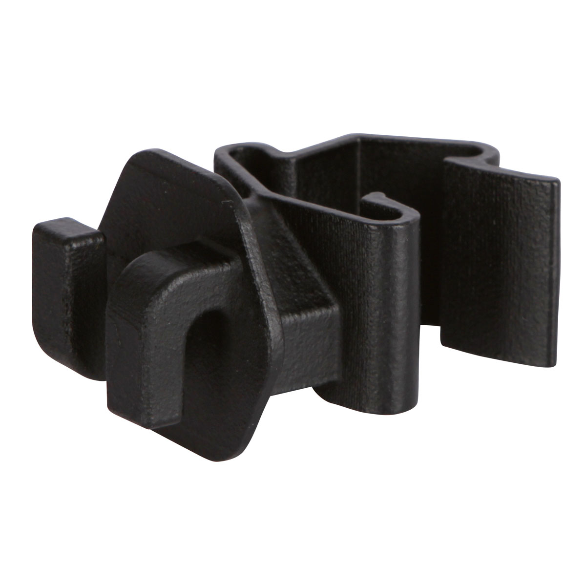 Seilisolator T-Post für Durchmesser 8 mm 25 Stück schwarz