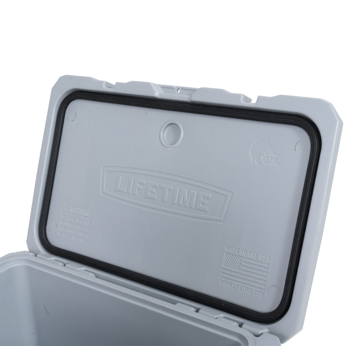 Lifetime Kühlbox Premium 73 L 47x76x47cm Grau Bild 8