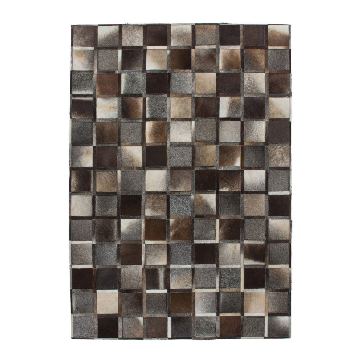 Lederteppich Lavish 410 grau